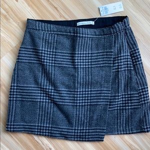 Black knit & patterned Abercrombie and Fitch Skirt